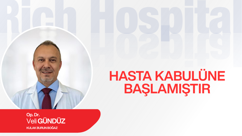 Kulak Burun Boğaz Hastalıkları ve Yüz Estetiği Uzmanımız Hasta Kabulüne Başladı.